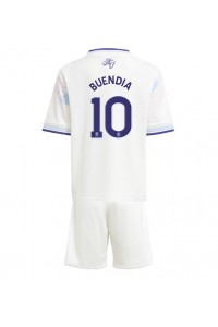 Aston Villa Emiliano Buendia #10 Jalkapallovaatteet Lasten Kolmas peliasu 2025-26 Lyhythihainen (+ Lyhyet housut)